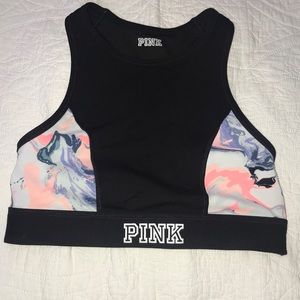 Sports bra from pink